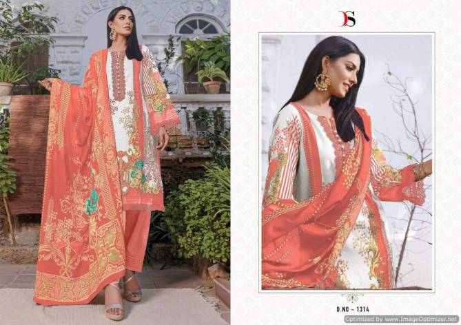 Deepsy Firdous Classic Fancy Festival Wear Cotton Embroidery Pakistani Salwar Kameez Collection